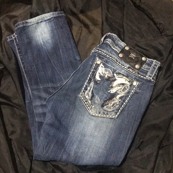 Miss Me Denim - Miss Me Sz 29 Easy Capri JE587EP